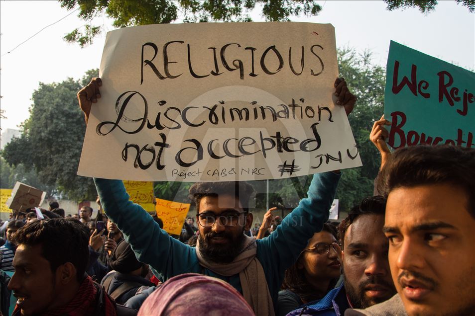 Hindistan'da protesto