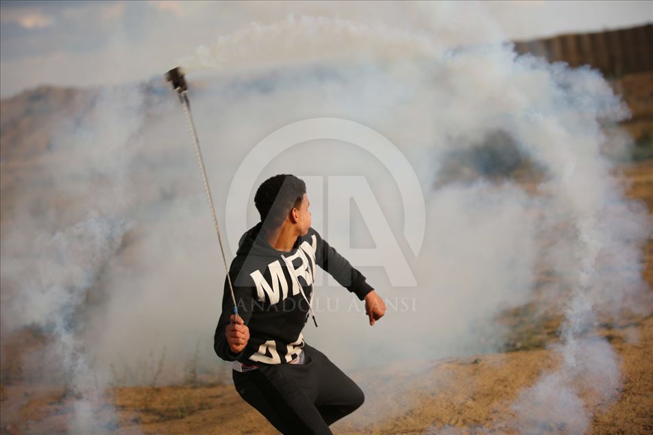 Manifestaciones de la 'Gran marcha del retorno' en Gaza