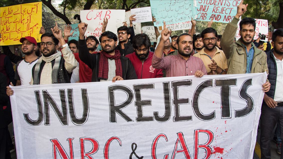 Hindistan'da protesto