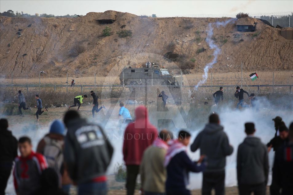 Manifestaciones de la "Gran Marcha del Retorno" en Gaza