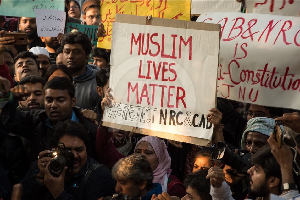 Hindistan'da protesto