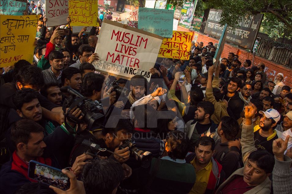 Hindistan'da protesto