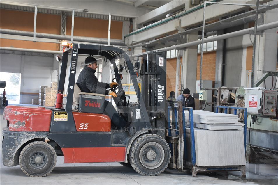 Afyonkarahisar'dan 120 ülkeye 182 milyon dolarlık mermer ihracatı