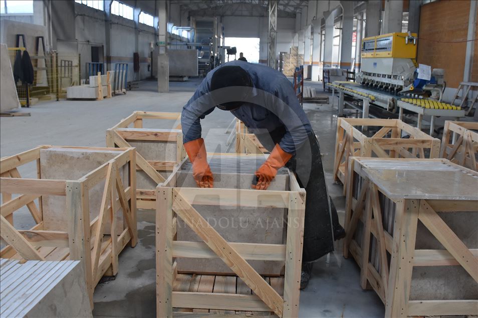 Afyonkarahisar'dan 120 ülkeye 182 milyon dolarlık mermer ihracatı