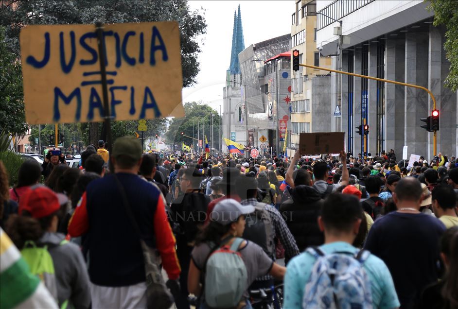 Siguen manifestaciones contra el Gobierno en Colombia