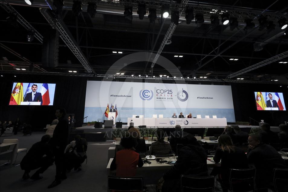 Bakan Kurum, BM İklim Değişikliği Çerçeve Sözleşmesi 25. Taraflar Konferansında konuştu