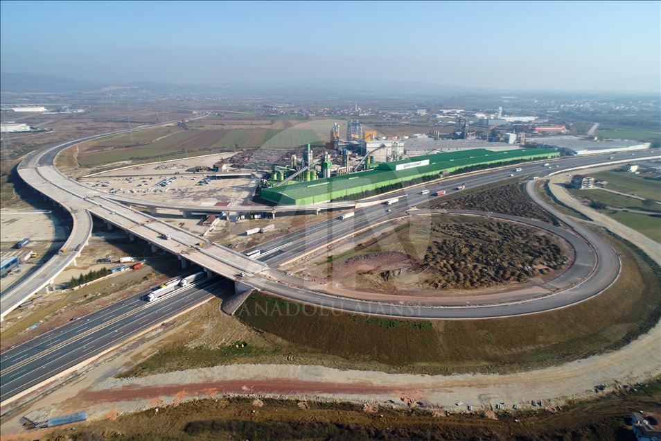 Kuzey Marmara Otoyol Projesi'nde sona yaklaşıldı