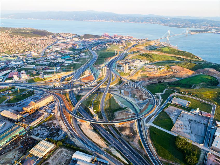Kuzey Marmara Otoyol Projesi'nde sona yaklaşıldı