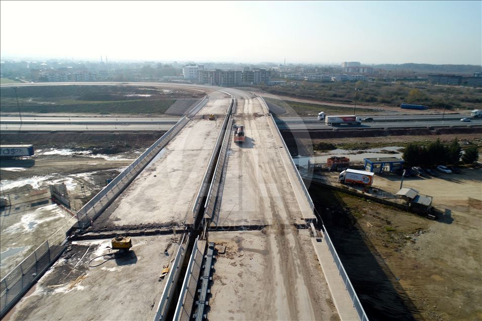 Kuzey Marmara Otoyol Projesi'nde sona yaklaşıldı