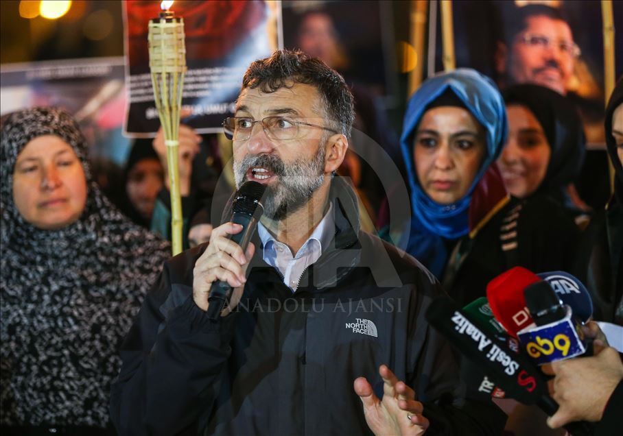 İstanbul'da Mısır cezaevlerindeki koşullara dikkati çekmek için yürüyüş yapıldı
