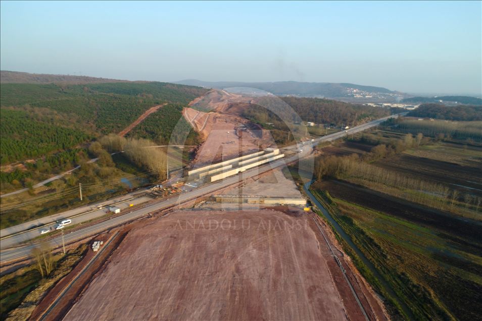 Kuzey Marmara Otoyol Projesi'nde sona yaklaşıldı