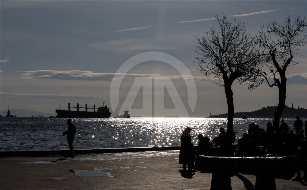 İstanbul'da güneşli gün