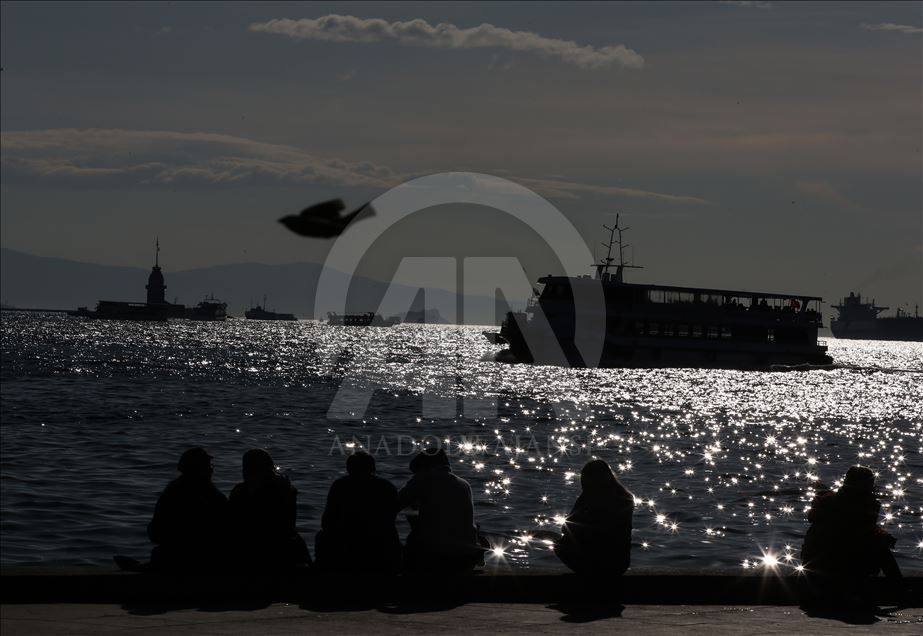 İstanbul'da güneşli gün