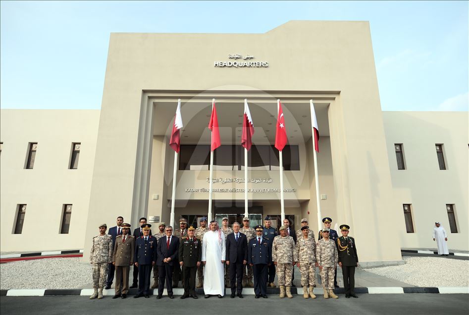 افتتاح مقر قيادة القوات التركية القطرية المشتركة بالدوحة