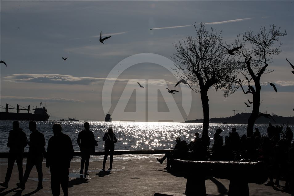 İstanbul'da güneşli gün