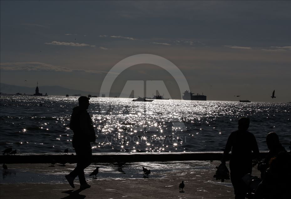 İstanbul'da güneşli gün