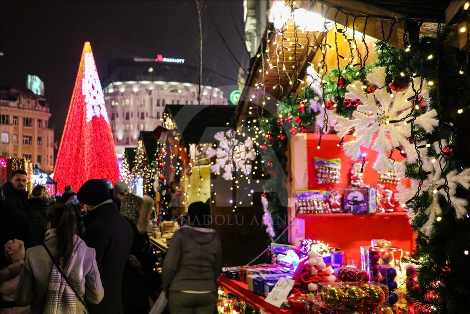 Atmosferë festive për festat e fundvitit në Shkup