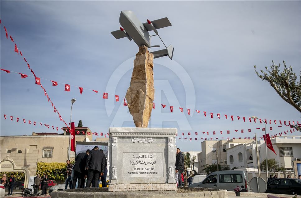 Tunus'ta Filistin davasını ölümsüzleştirecek anıt park açıldı