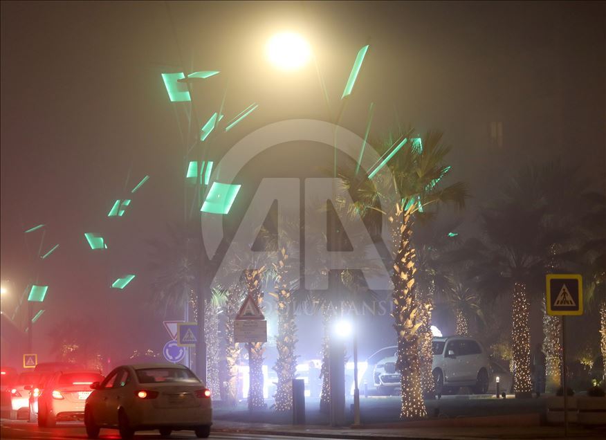 هەرێمی کوردستان.. تەمێکی چڕ شاری ھەولێری گرتەوە