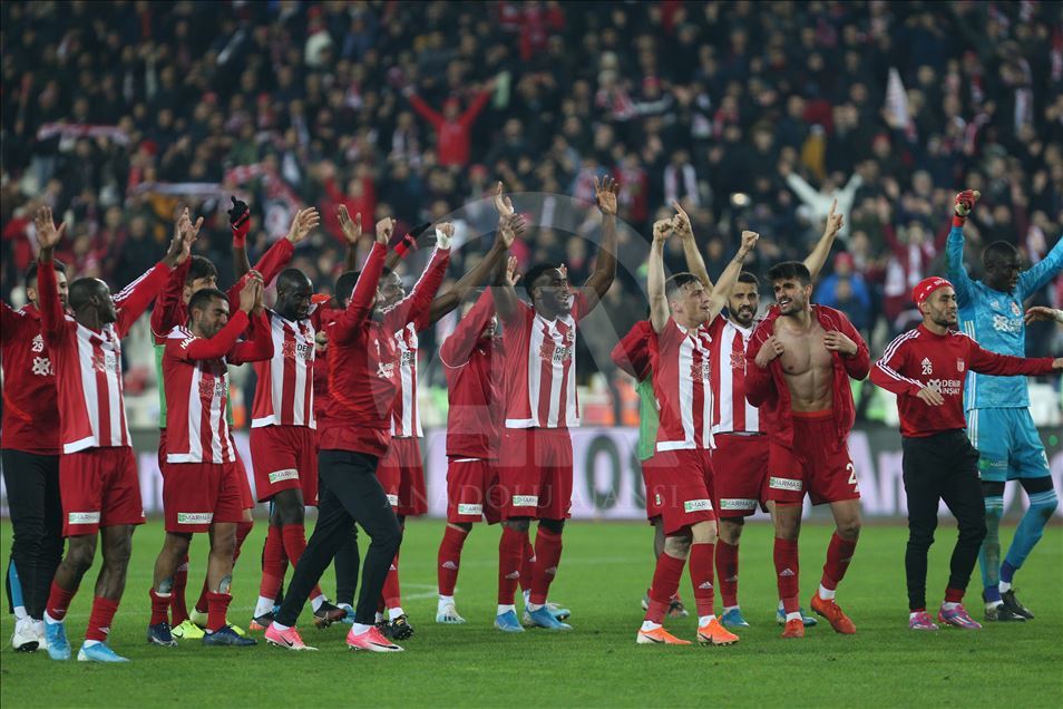 Sivasspor'da galibiyet sevinci