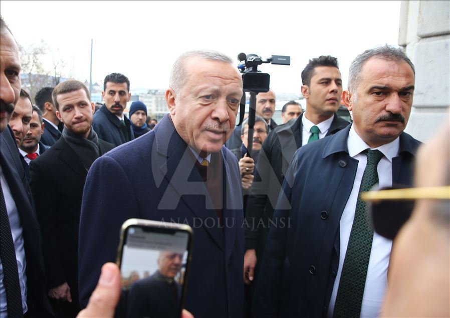Cumhurbaşkanı Erdoğan İsviçre'de