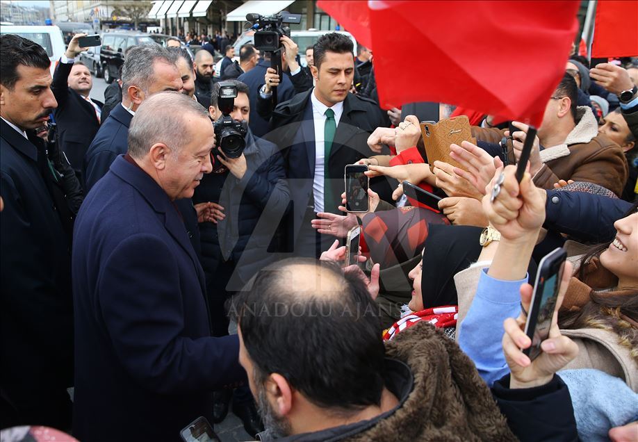Cumhurbaşkanı Erdoğan İsviçre'de