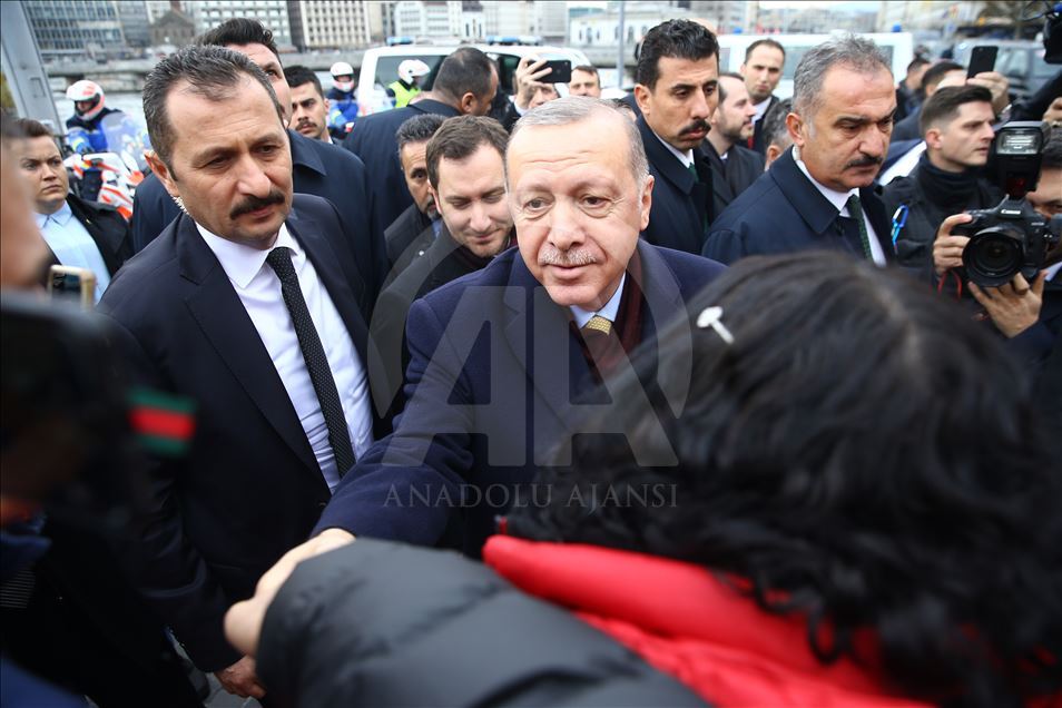 Cumhurbaşkanı Erdoğan İsviçre'de