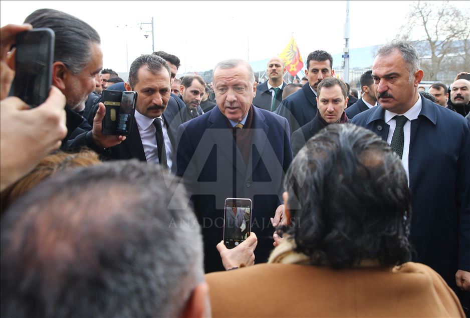 Cumhurbaşkanı Erdoğan İsviçre'de