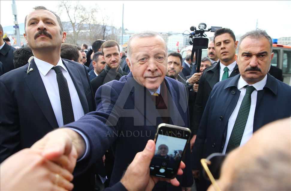 Cumhurbaşkanı Erdoğan İsviçre'de