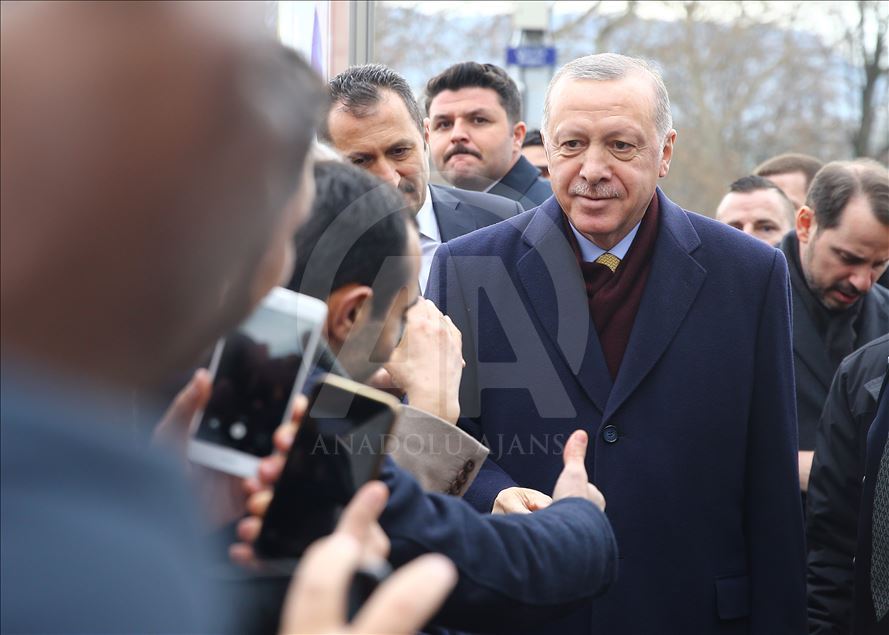 Cumhurbaşkanı Erdoğan İsviçre'de