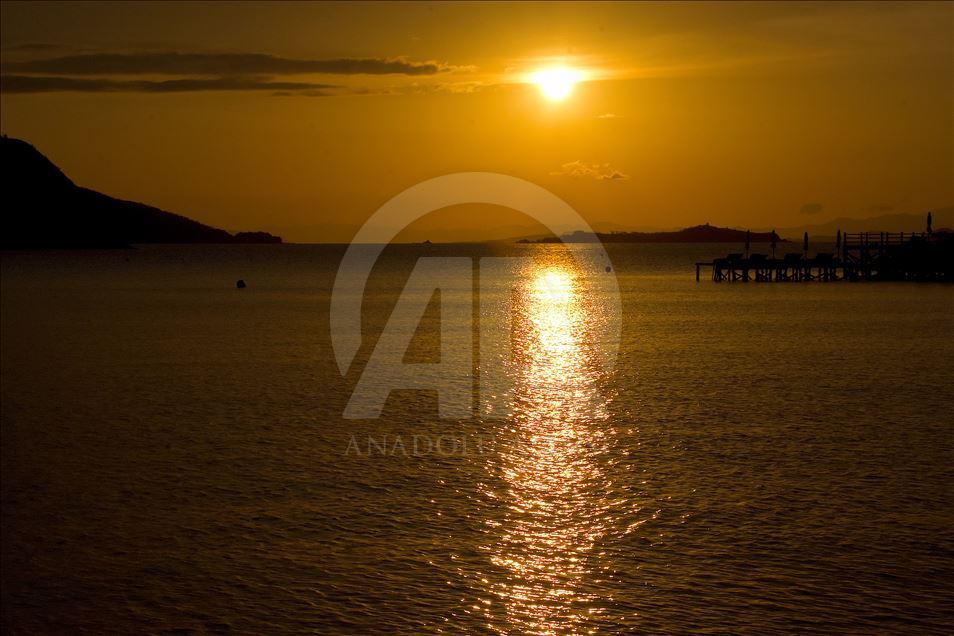 Pemandangan Taman Nasional Komodo, NTT