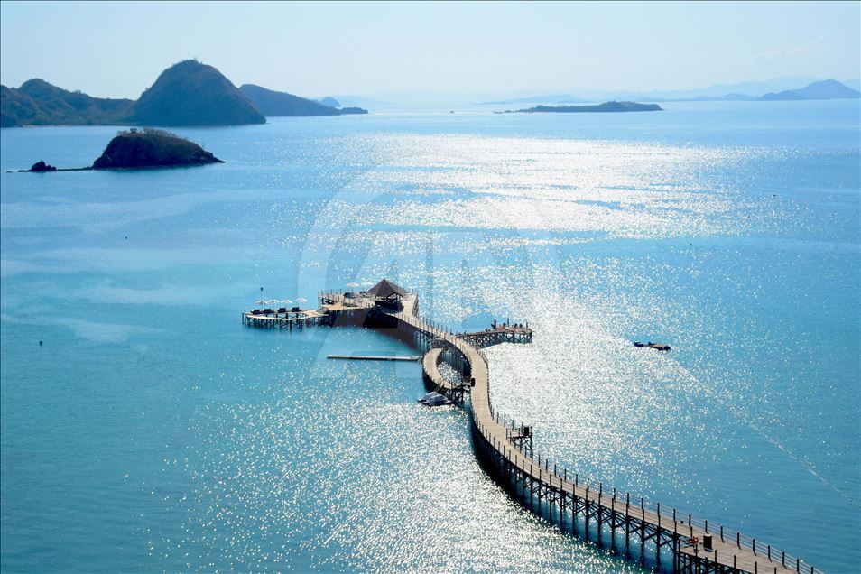 Pemandangan Taman Nasional Komodo, NTT