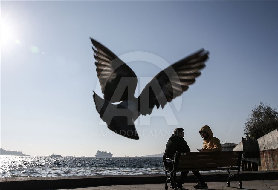 İstanbul'da güneşli gün