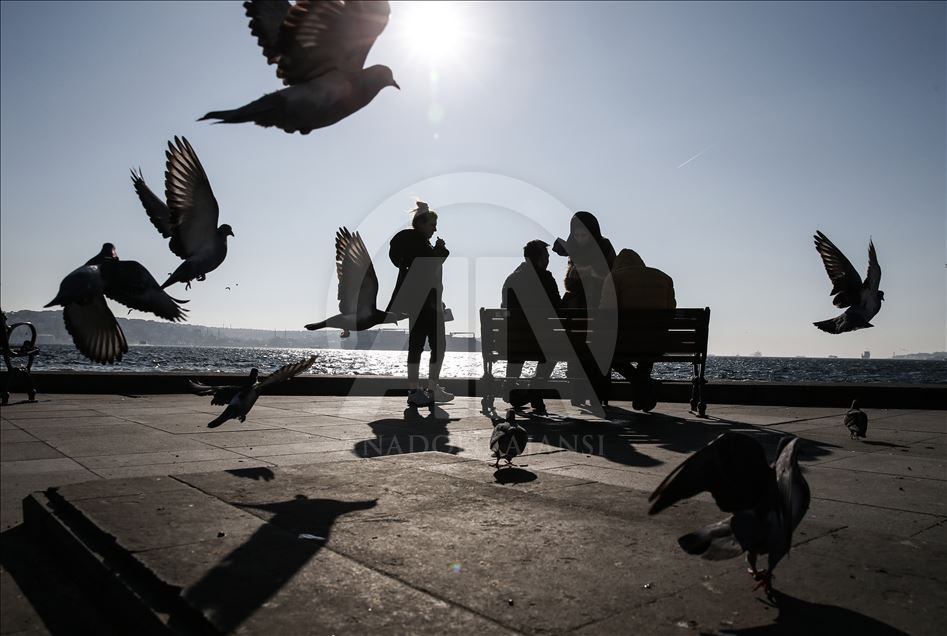 İstanbul'da güneşli gün