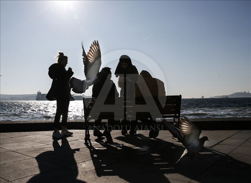 İstanbul'da güneşli gün