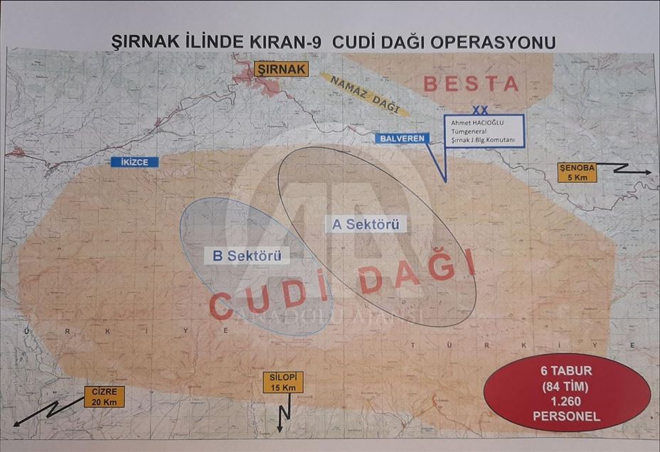 Turqia fillon operacionet anti-terrorizëm "Kıran-9" dhe "Kıran-10"