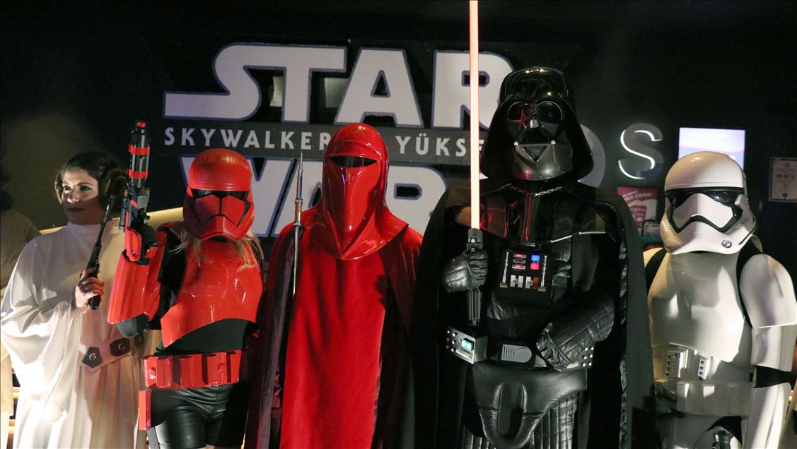 The private screening of ''Star Wars: The Rise of Skywalker'' in Istanbul