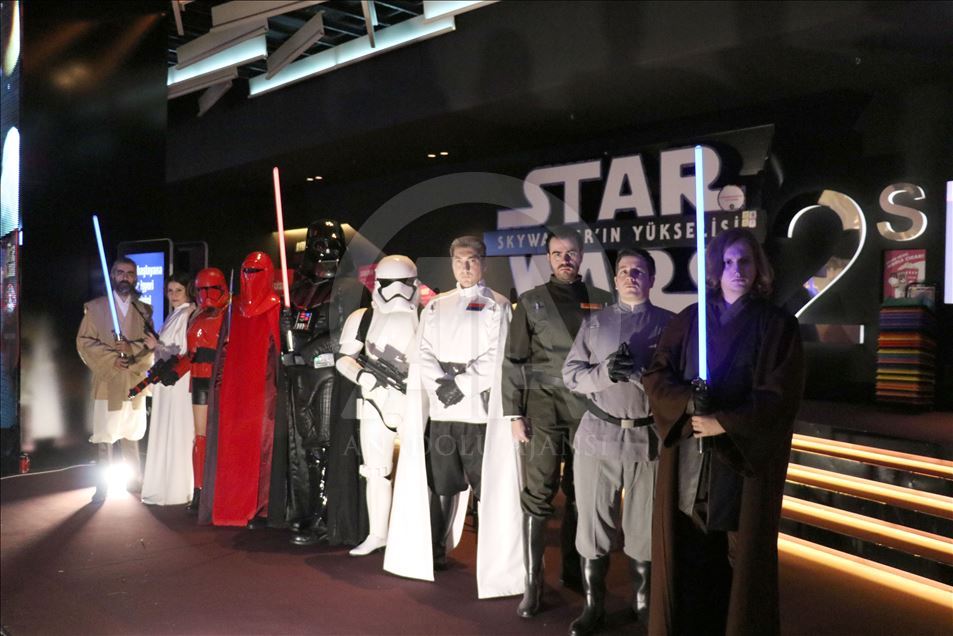 The private screening of ''Star Wars: The Rise of Skywalker'' in Istanbul