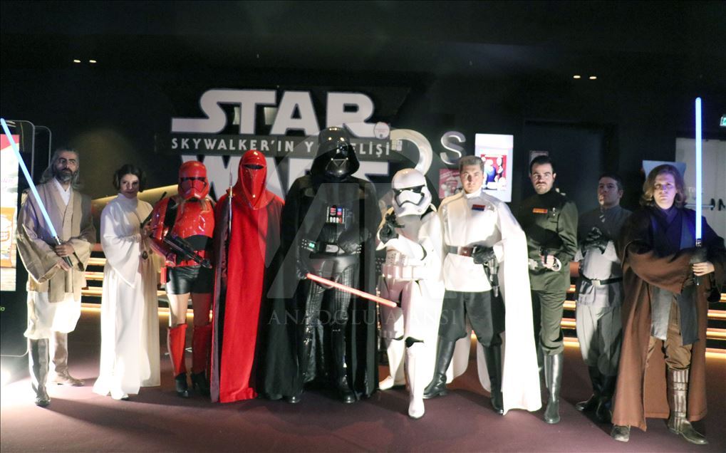 The private screening of ''Star Wars: The Rise of Skywalker'' in Istanbul