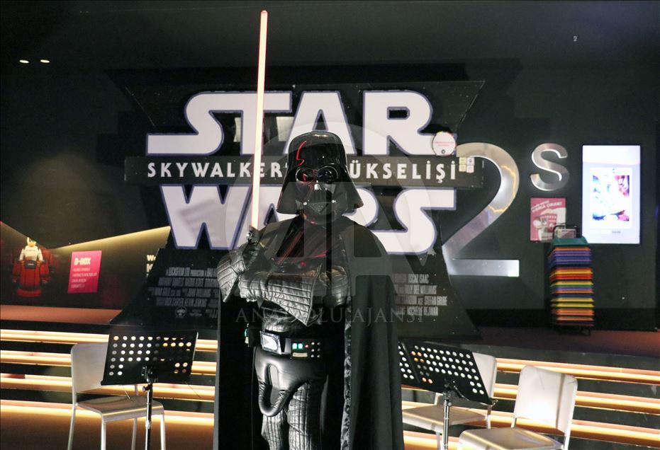 The private screening of ''Star Wars: The Rise of Skywalker'' in Istanbul