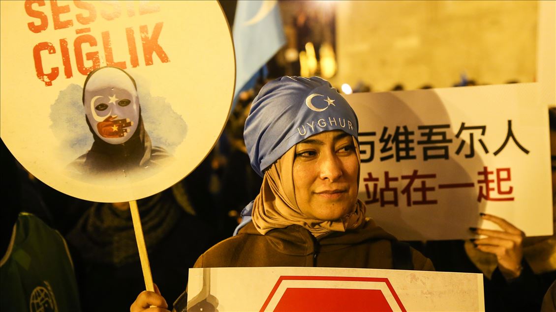 Doğu Türkistan için "Sessiz Çığlık" eylemi