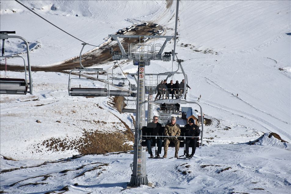 Hakkari kayak merkezi kayak tutkunlarını ağırlamaya hazır