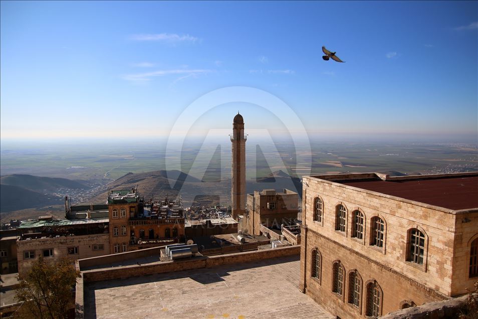 Bir masal şehri Mardin'de hafta sonu yoğunluğu yaşanıyor