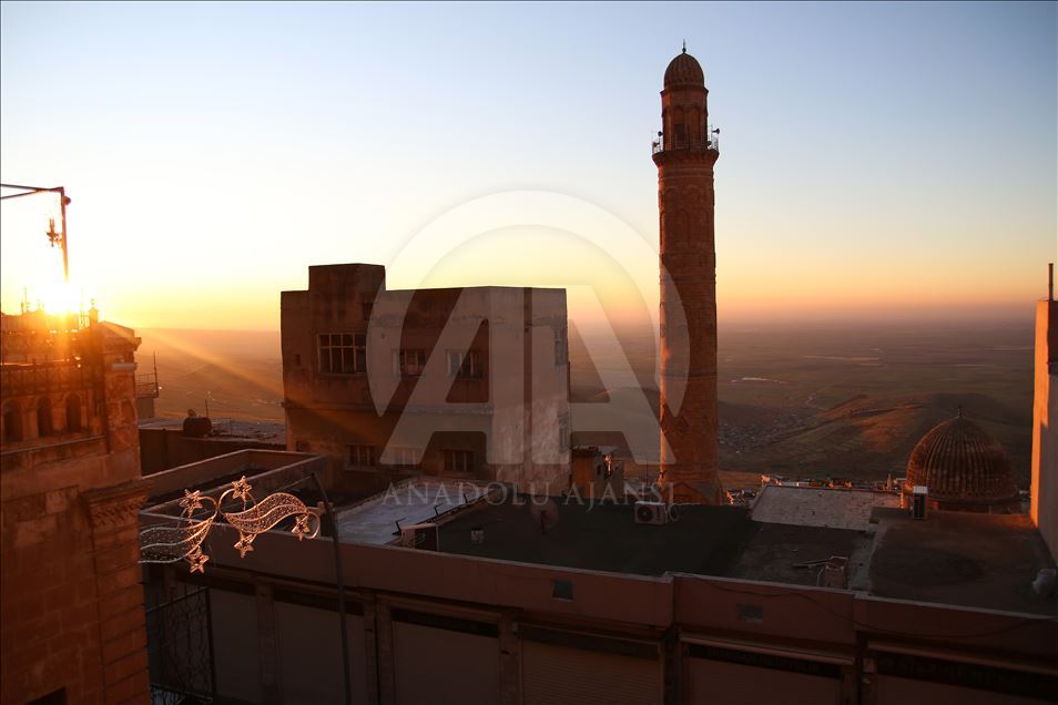 Bir masal şehri Mardin'de hafta sonu yoğunluğu yaşanıyor