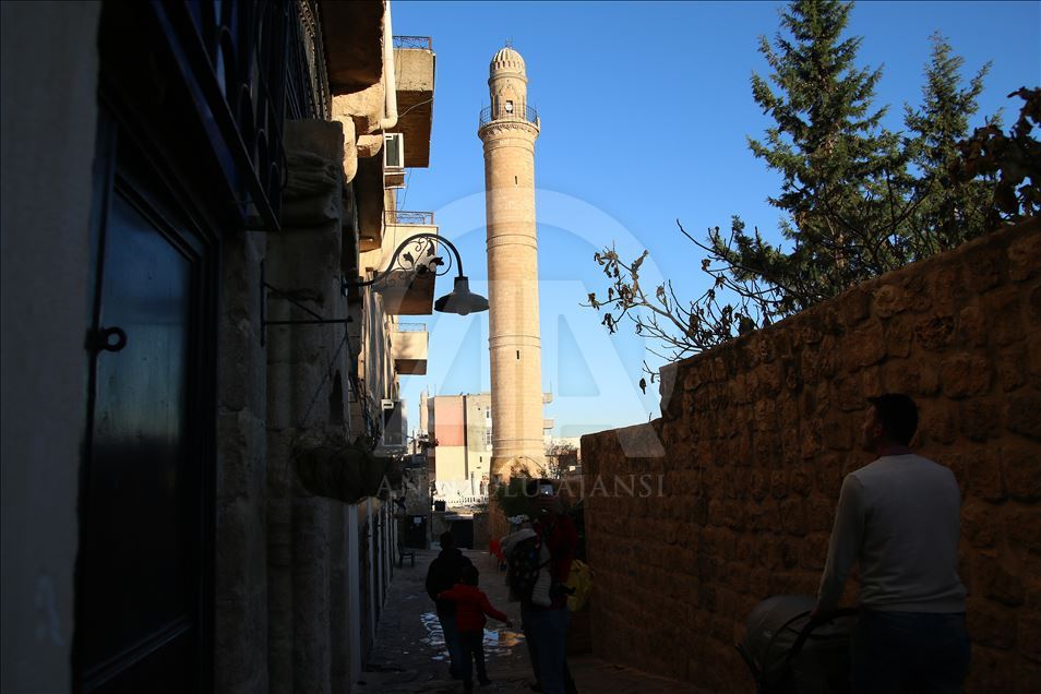 Bir masal şehri Mardin'de hafta sonu yoğunluğu yaşanıyor