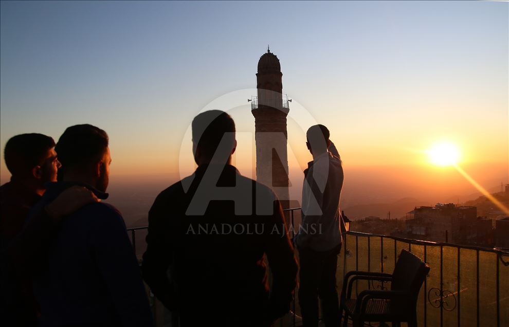 Bir masal şehri Mardin'de hafta sonu yoğunluğu yaşanıyor