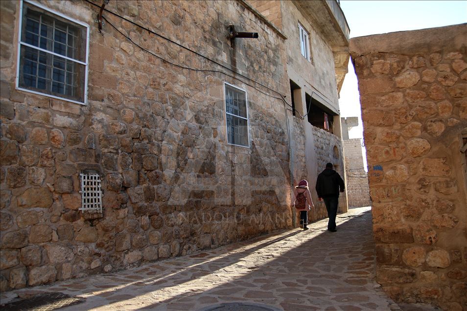Bir masal şehri Mardin'de hafta sonu yoğunluğu yaşanıyor