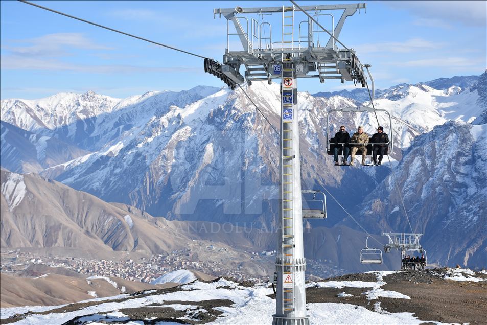 Hakkari kayak merkezi kayak tutkunlarını ağırlamaya hazır