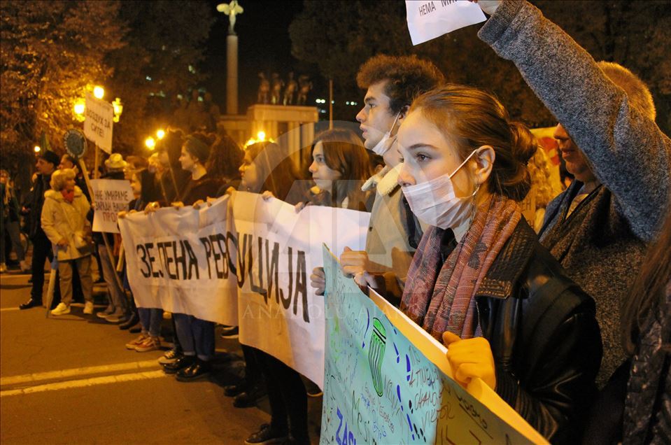 Во Скопје се одржа Марш за чист воздух
