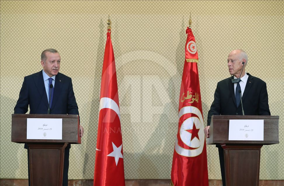 أردوغان: سيكون لتونس إسهامات قيمّة في جهود الاستقرار بليبيا